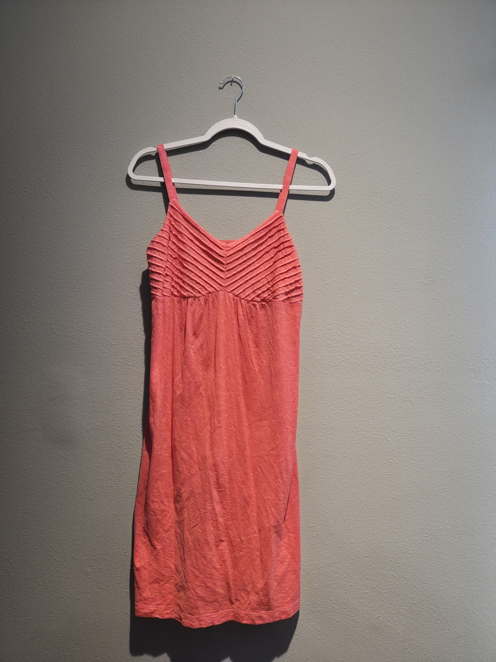 Tommy Bahama Coral Pleated Spaghetti Strap Dress